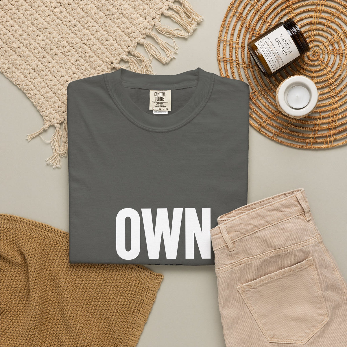 Own Your Time T-Shirt — Motivational Graphic Tee