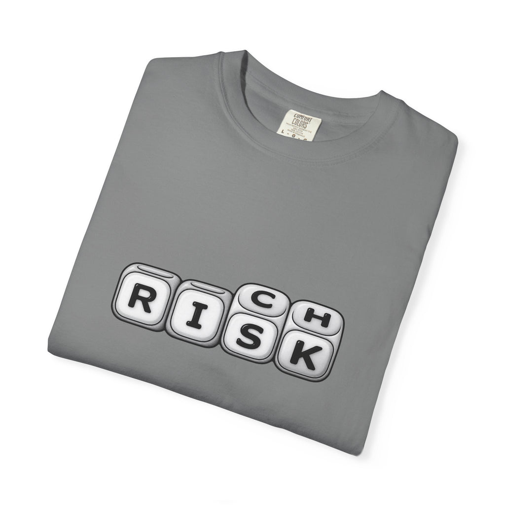 T-Shirt — 'RISK' Dice Block Graphic Tee