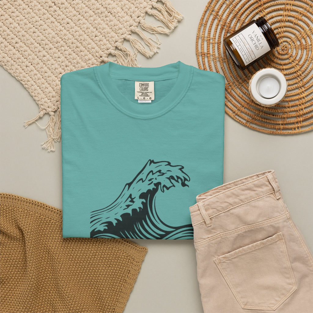 Rise Up Wave T-Shirt — Graphic Ocean Wave Tee