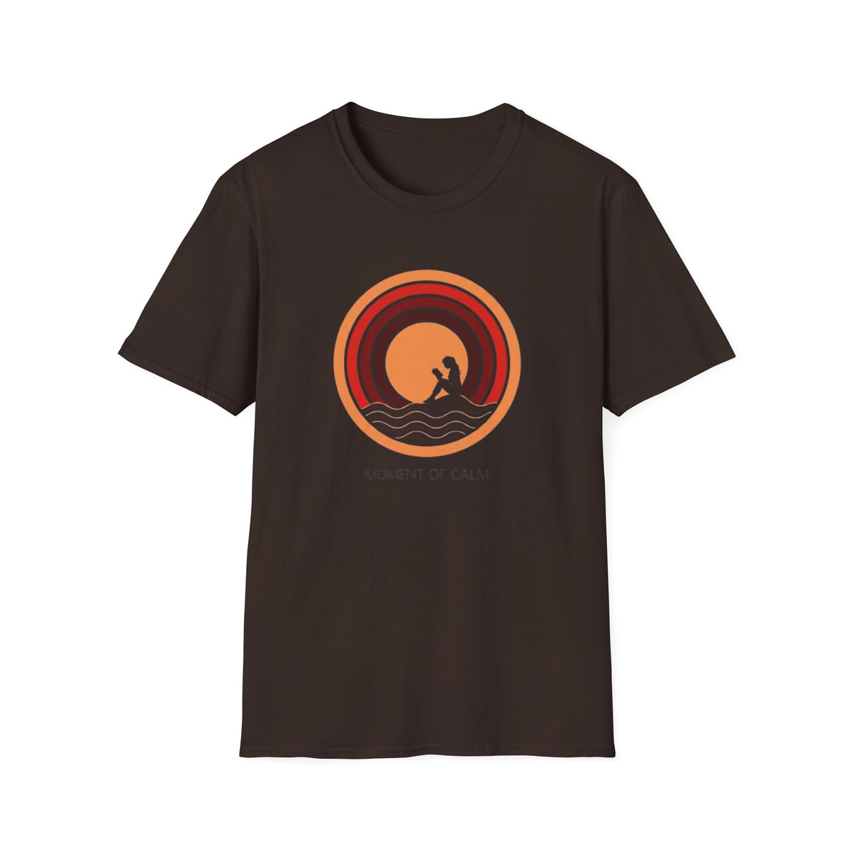 Sunset Surf T-Shirt — Retro Waves "Saltwater & Soul" Graphic Tee