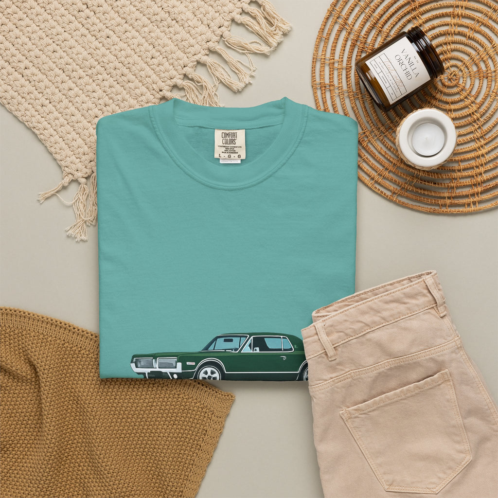 Vintage Green Muscle Car T-Shirt