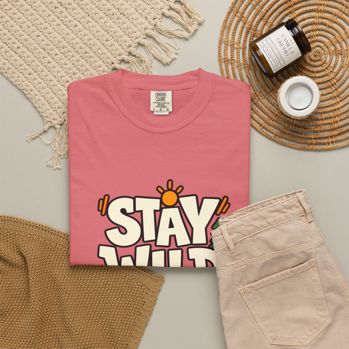Stay Wild Every Day T-Shirt — Outdoor Adventure Graphic Tee