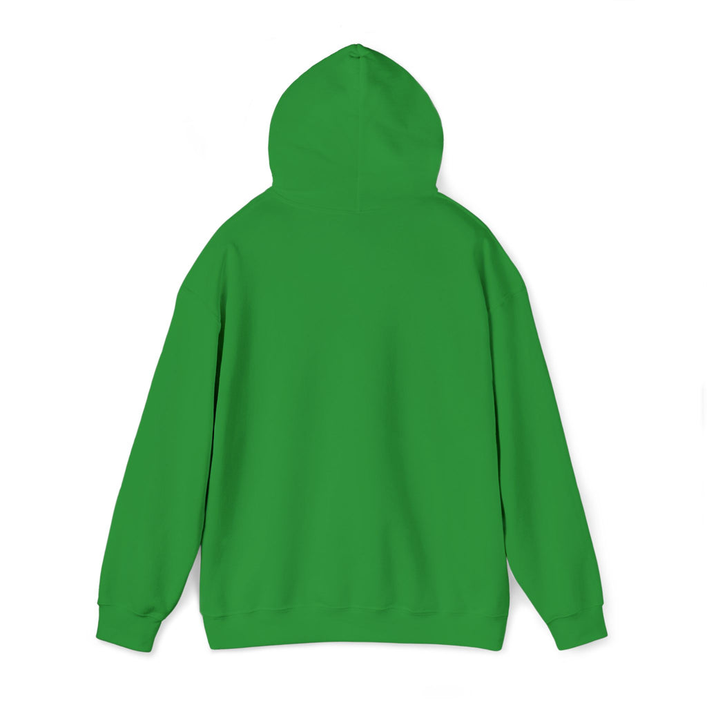 Risk/Reward Graphic Hoodie — “RISK | RICH” Distressed Text Sweatshirt
