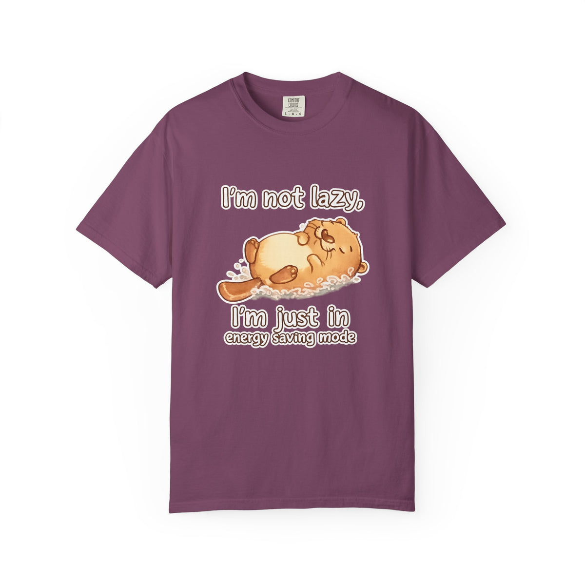 Funny 'I'm Not Lazy, I'm in Energy Saving Mode' T-Shirt