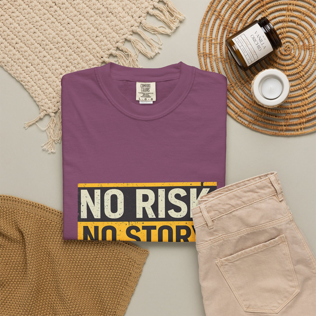 No Risk No Story T-Shirt