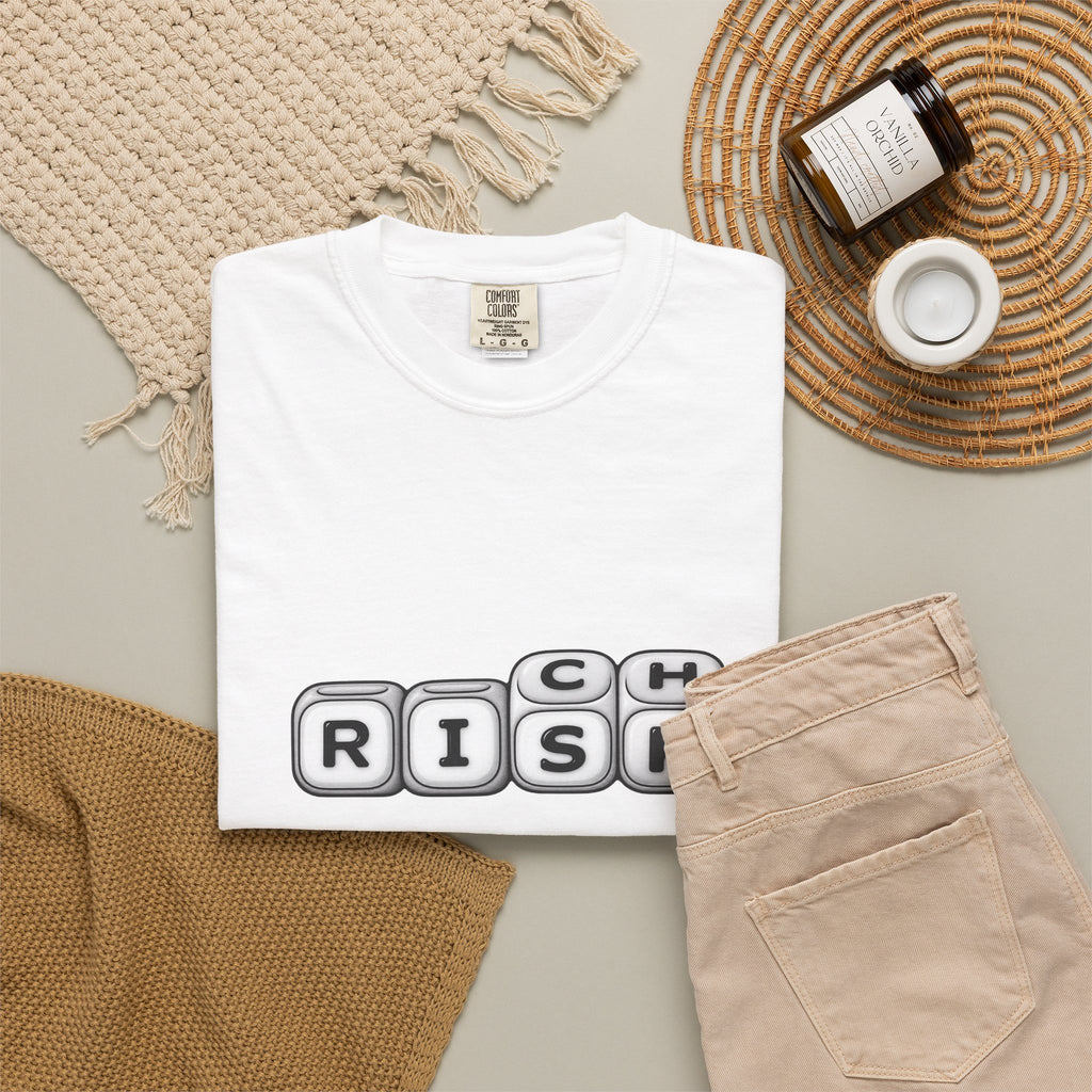 T-Shirt — 'RISK' Dice Block Graphic Tee