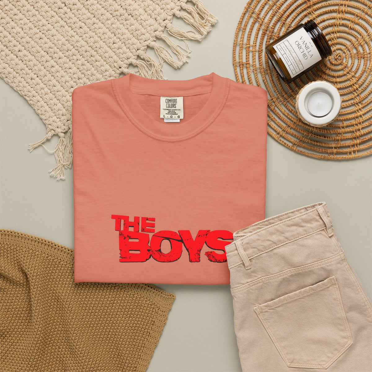 The Boys Red Logo T-Shirt