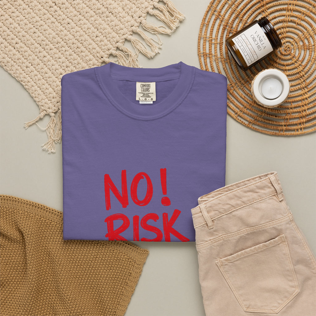 No Risk No Story T-Shirt — Motivational Graphic Tee