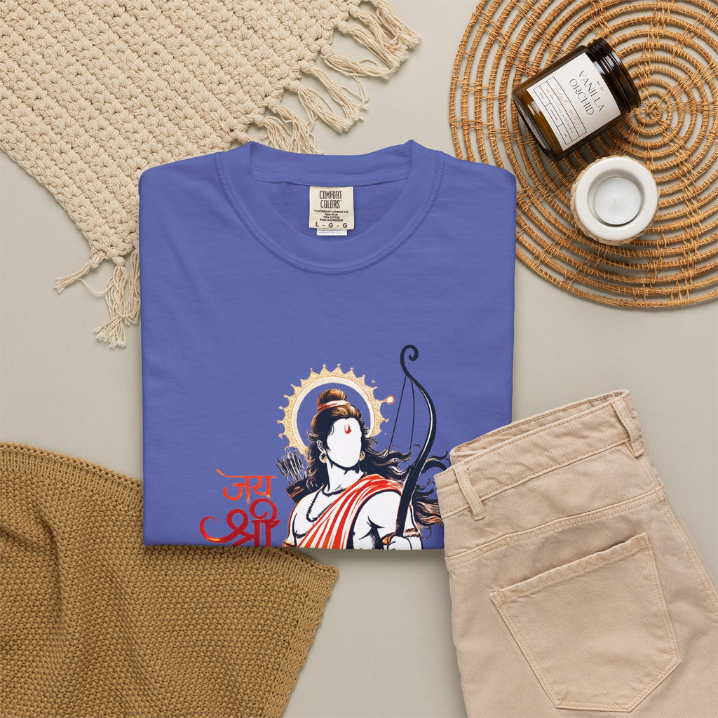 Shri Ram Bow T-Shirt — Jai Shri Ram Devotional Graphic Tee