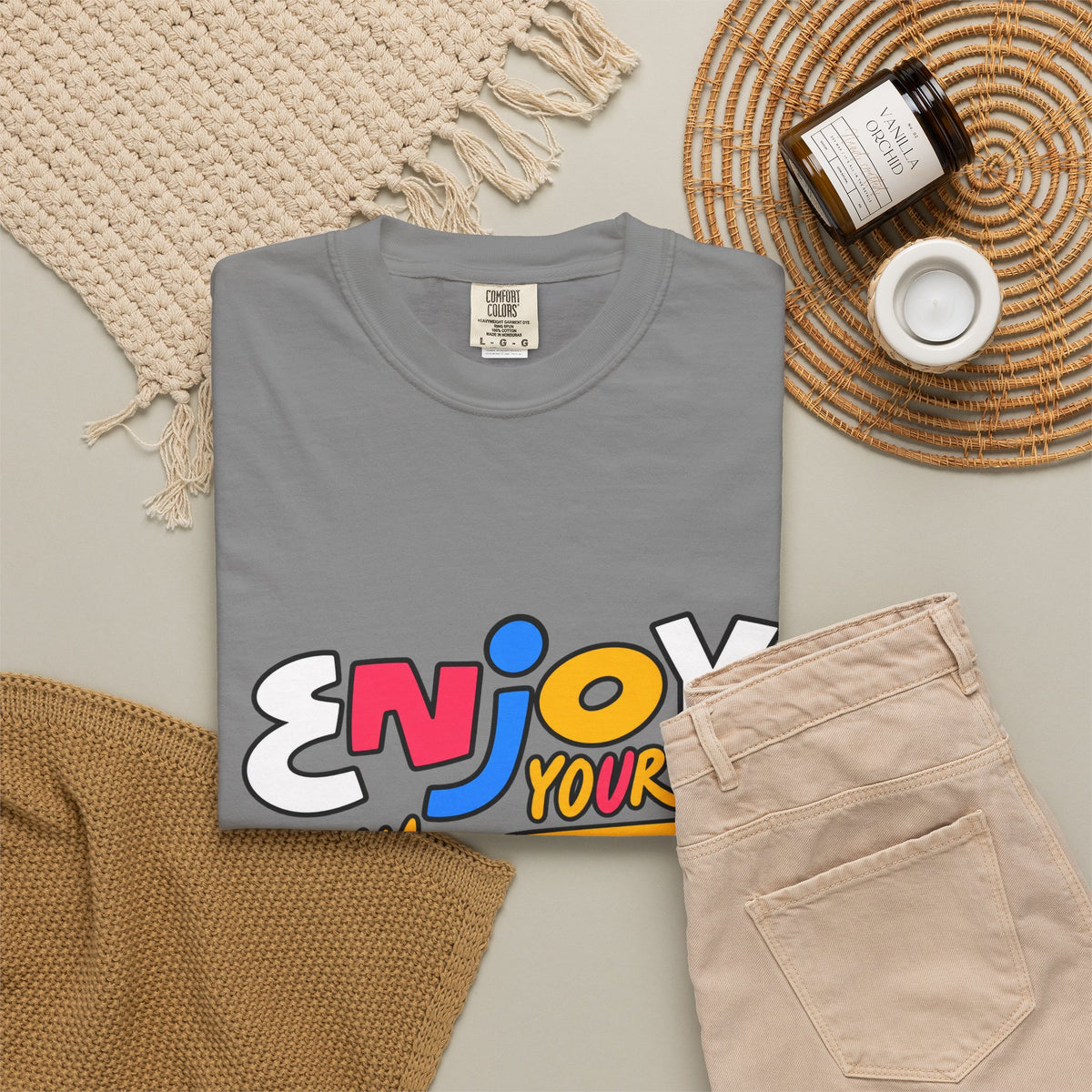 Enjoy Your Life Graphic T-Shirt