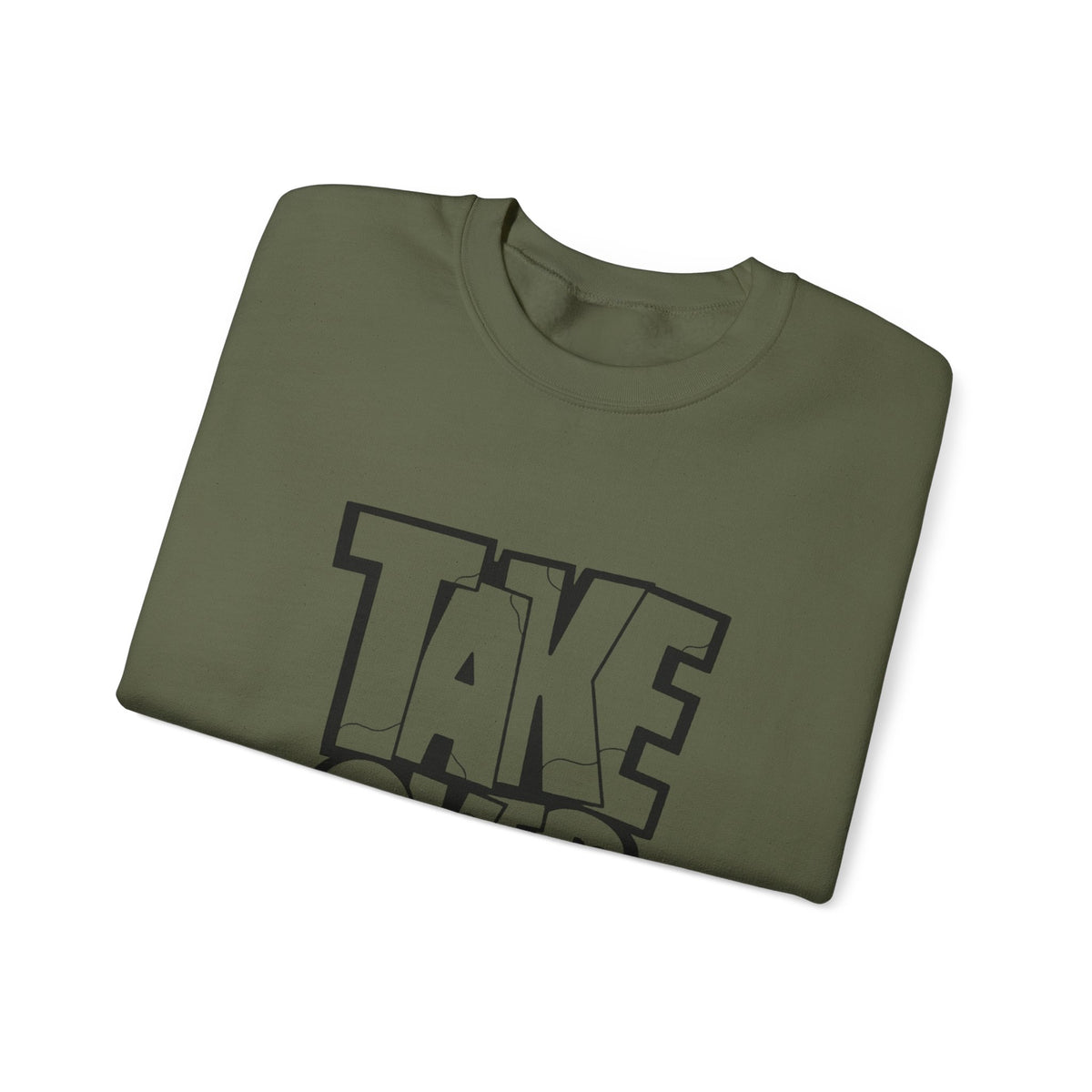 Take Over Crewneck Sweatshirt — Bold Streetwear Graphic Pullover