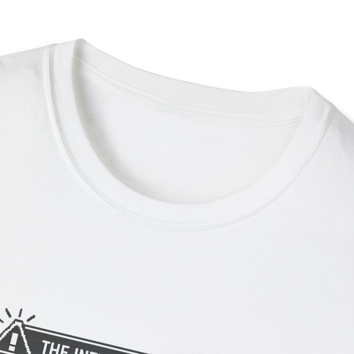 T-Shirt — 'The Internet Is Broken So I'm Going Outside Today' Dino Graphic