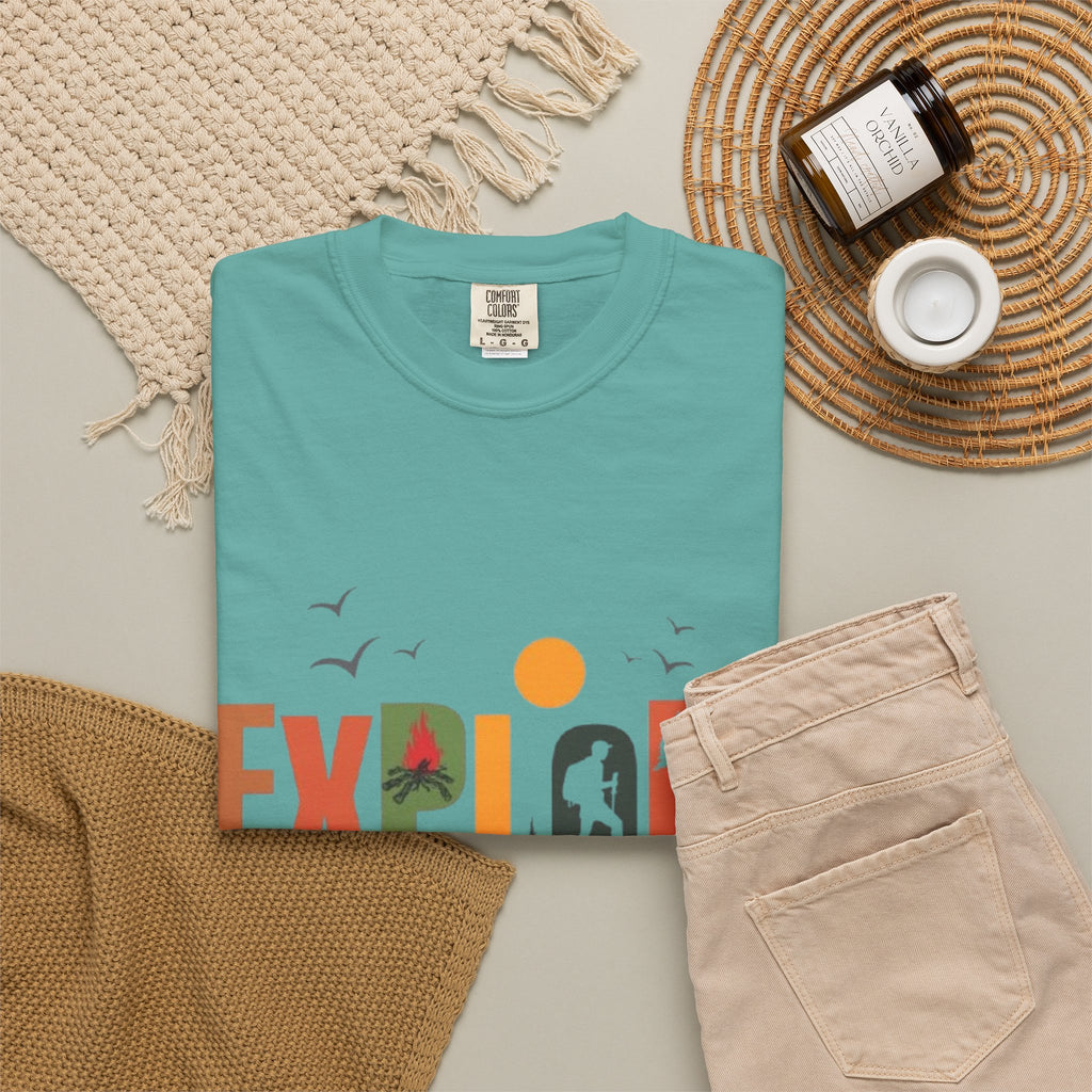 Explore Adventure T-Shirt — Outdoor Nature Graphic Tee