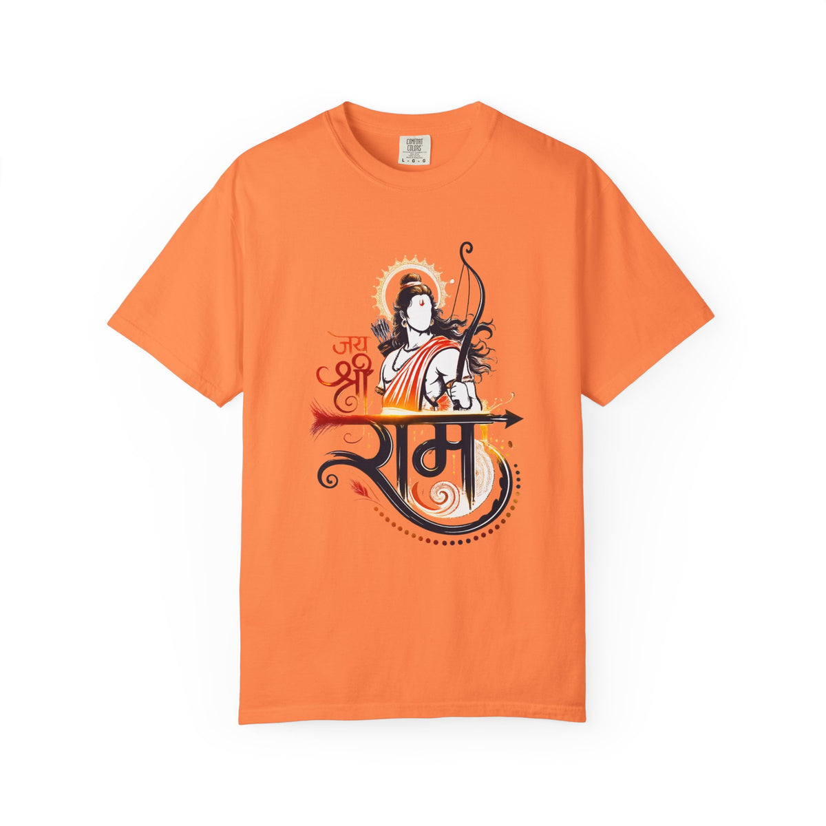 Shri Ram Bow T-Shirt — Jai Shri Ram Devotional Graphic Tee