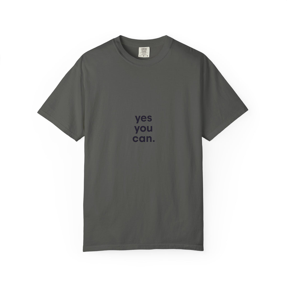 Yes You Can T-Shirt — Minimal Motivational Tee