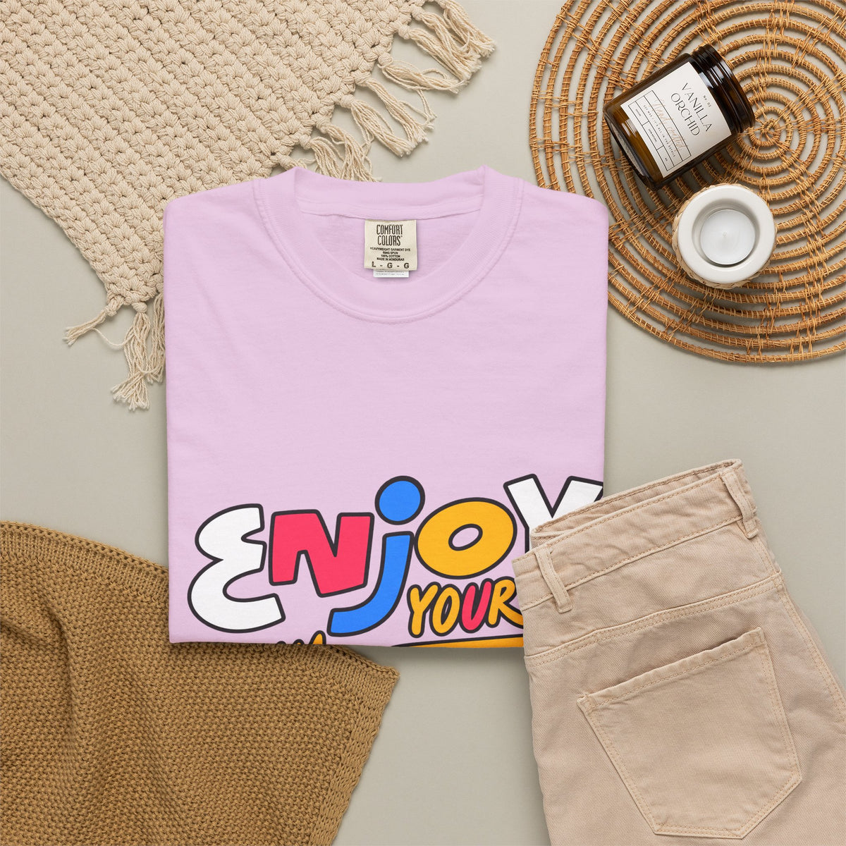 Enjoy Your Life Graphic T-Shirt