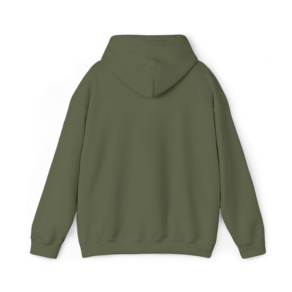 Echo Distressed Logo Hoodie — Retro Grunge Streetwear Pullover