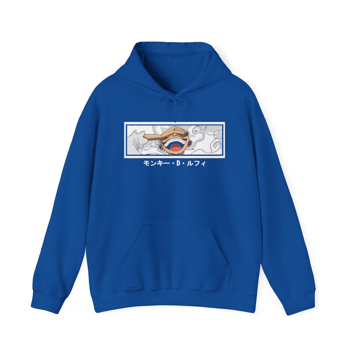 Laughing Mouth Graphic Hoodie — Anime Smile Streetwear Hoodie