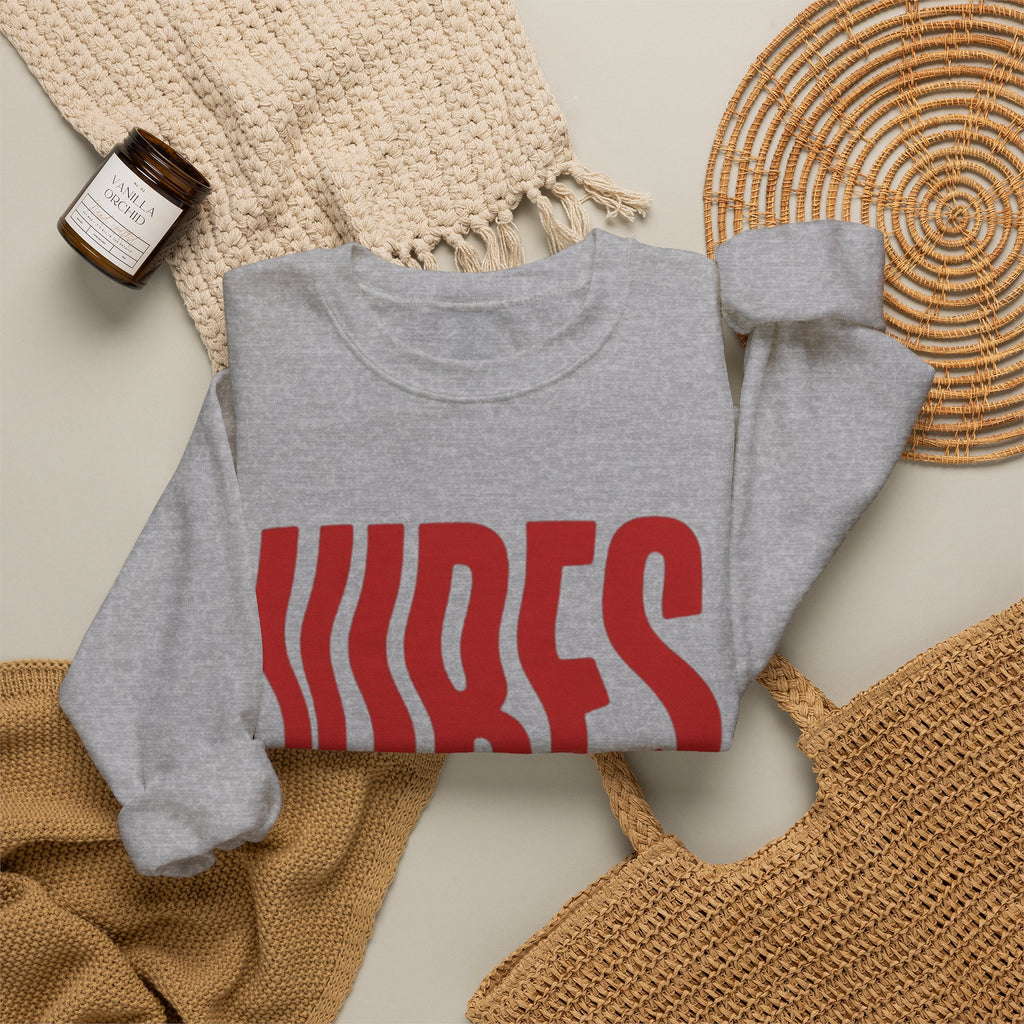Vibes Distorted Crewneck Sweatshirt