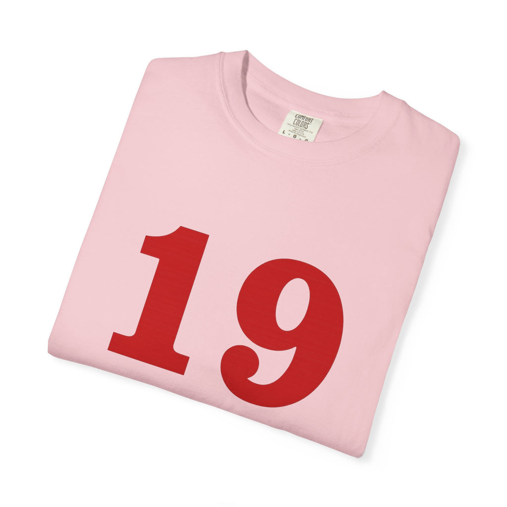 1999 Retro Number T-Shirt — Vintage Birth Year Tee
