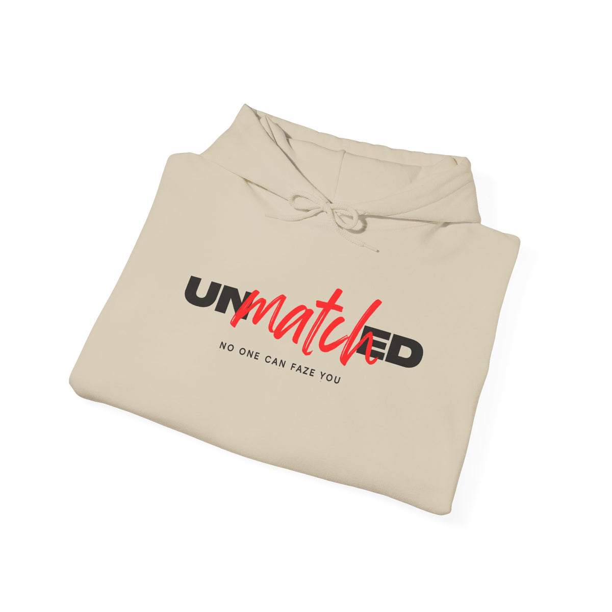 Unmatched Hoodie - Bold Script Logo Pullover