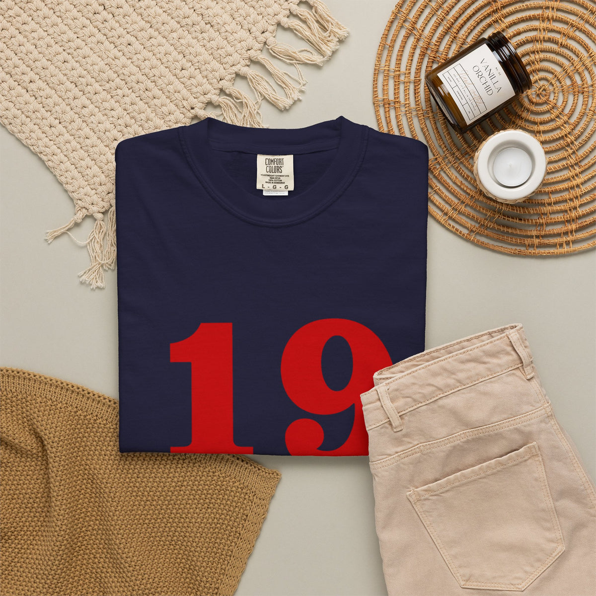 1999 Retro Number T-Shirt — Vintage Birth Year Tee
