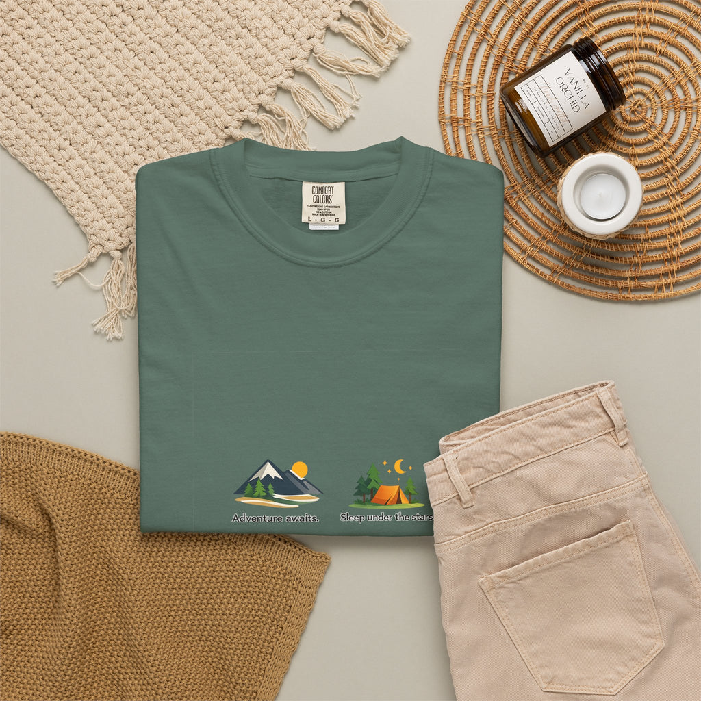 Vintage Surf Van T-Shirt – "Stay Groovy" Retro Beach Tee
