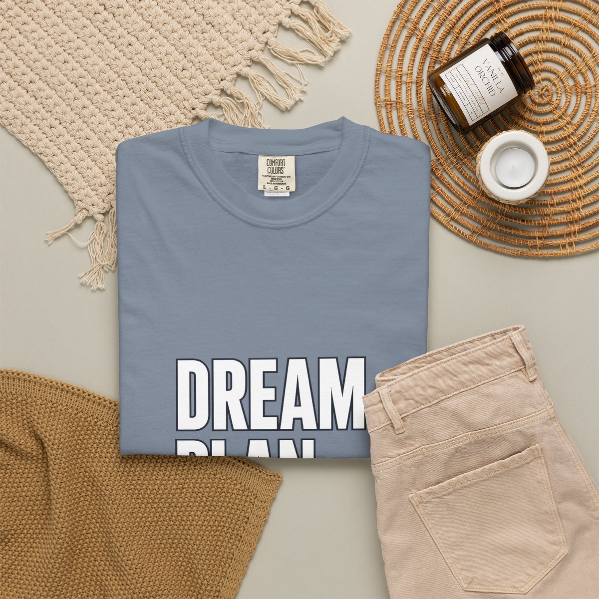 Dream. Plan. Execute. T-Shirt — Motivational Graphic Tee