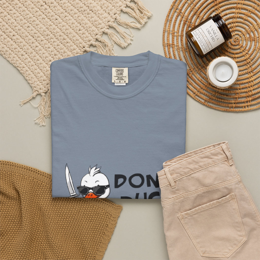 Don't Duck With Me T-Shirt — Funny Angry Duck Graphic Tee