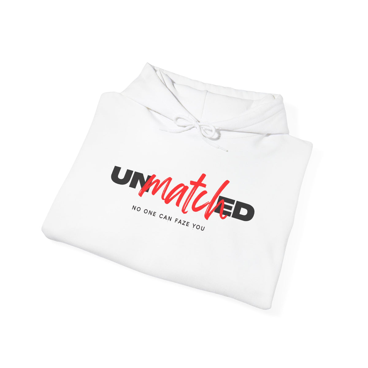 Unmatched Hoodie - Bold Script Logo Pullover