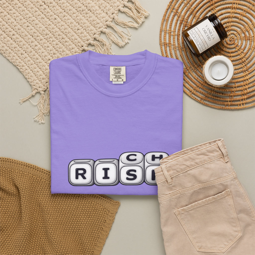 T-Shirt — 'RISK' Dice Block Graphic Tee