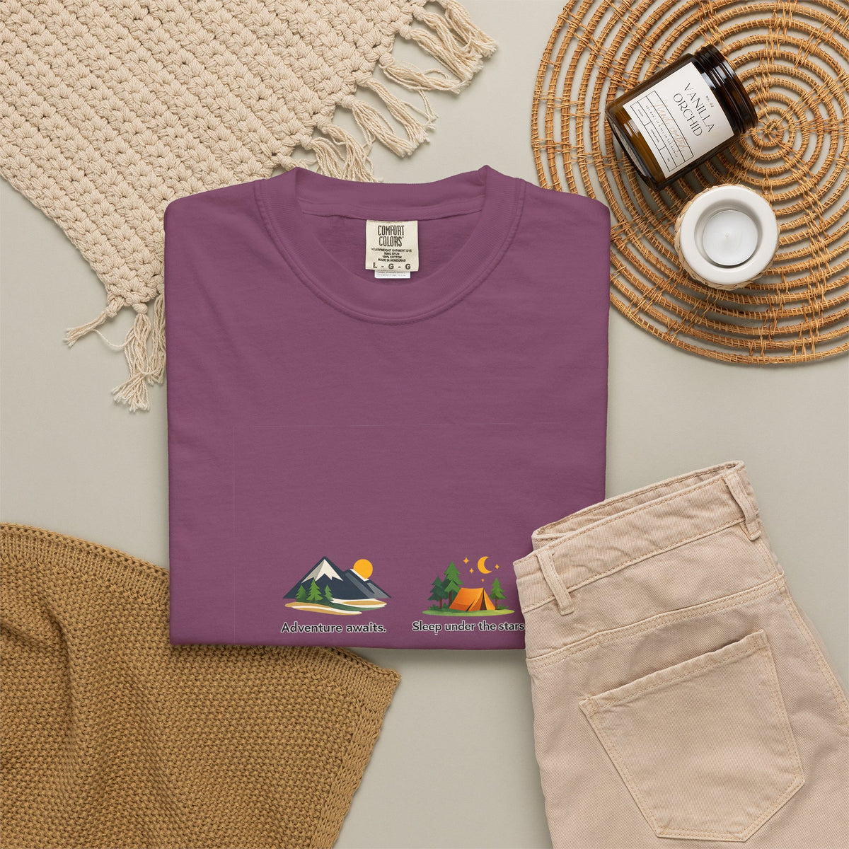 Vintage Surf Van T-Shirt – "Stay Groovy" Retro Beach Tee