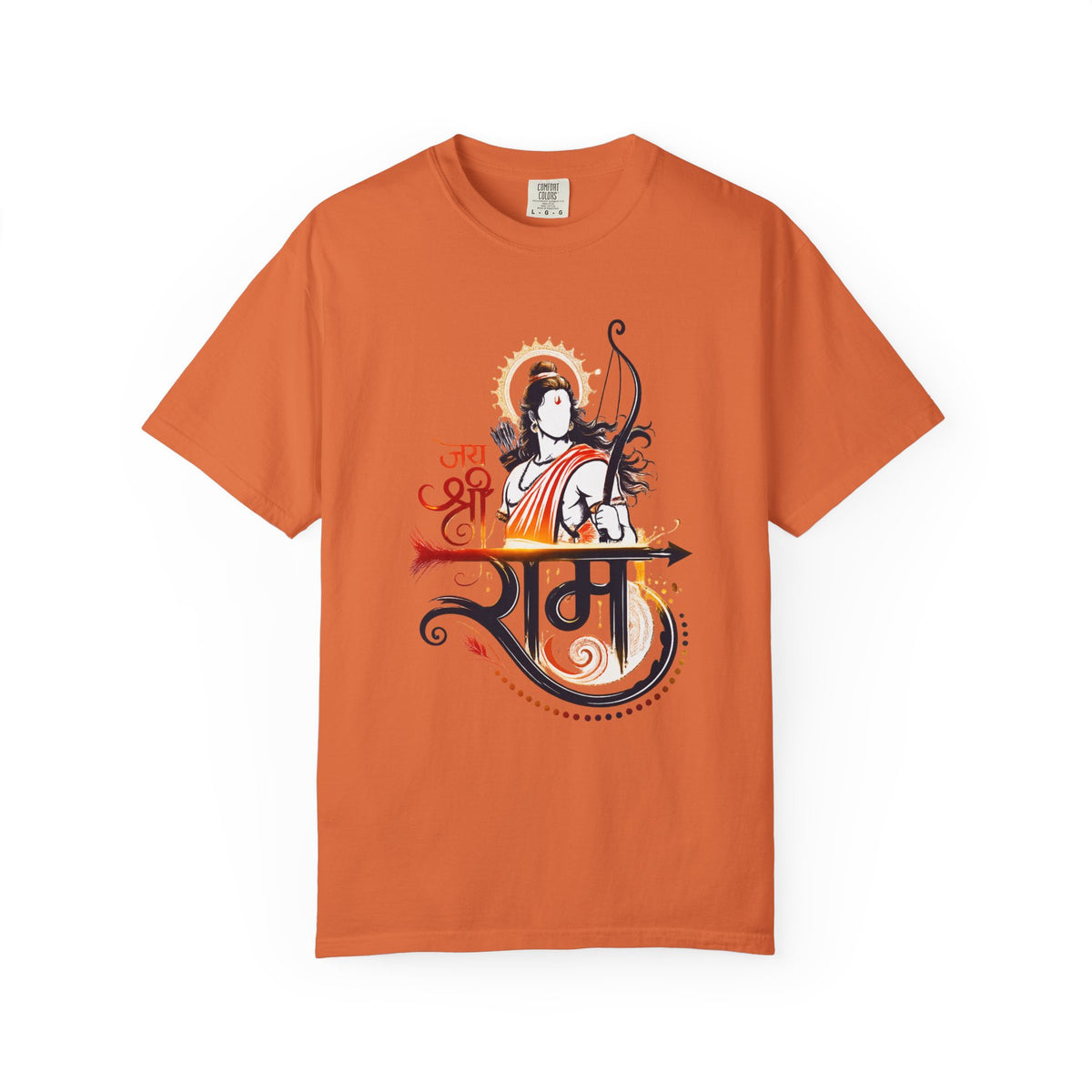 Shri Ram Bow T-Shirt — Jai Shri Ram Devotional Graphic Tee
