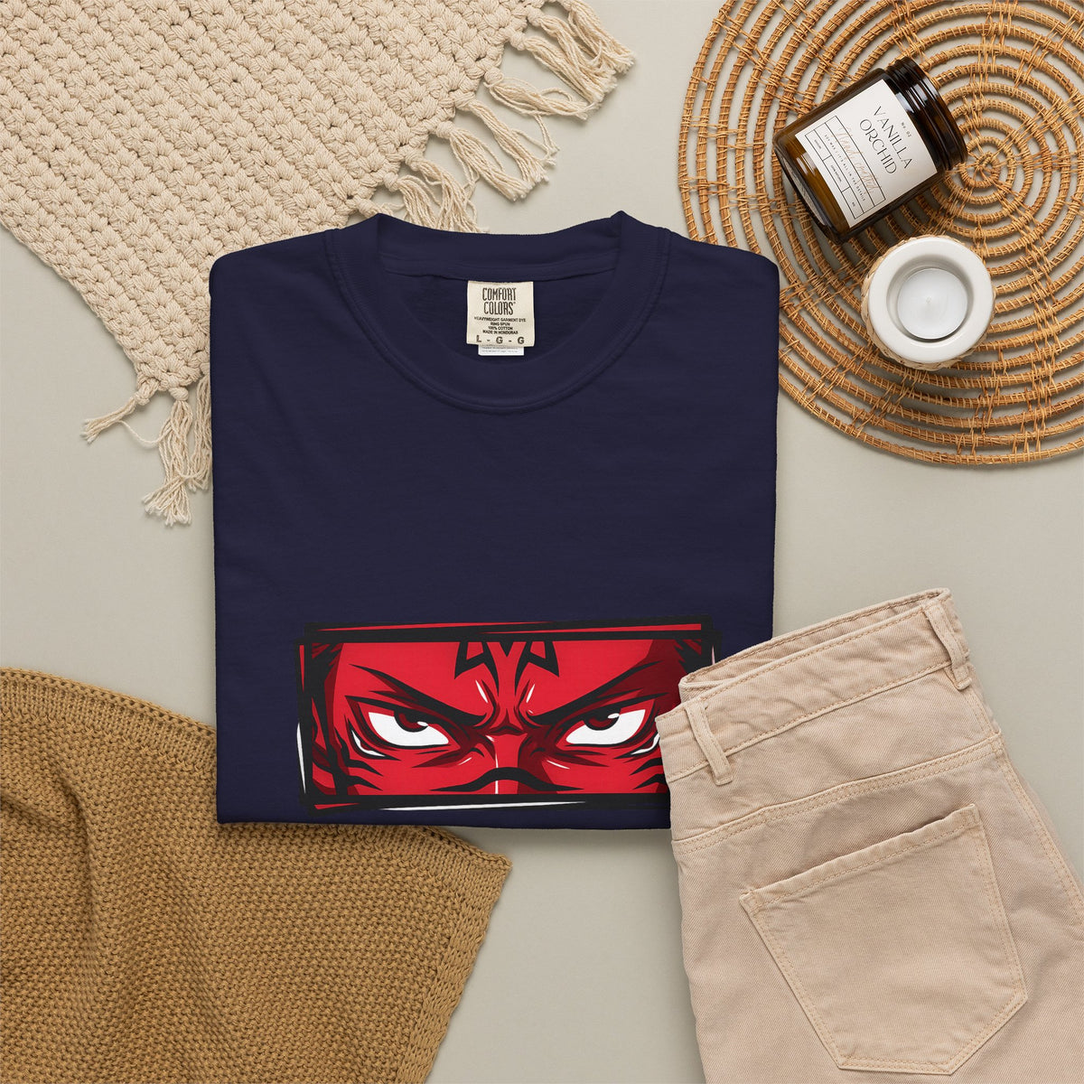 Dominate Red Eyes Graphic T-Shirt