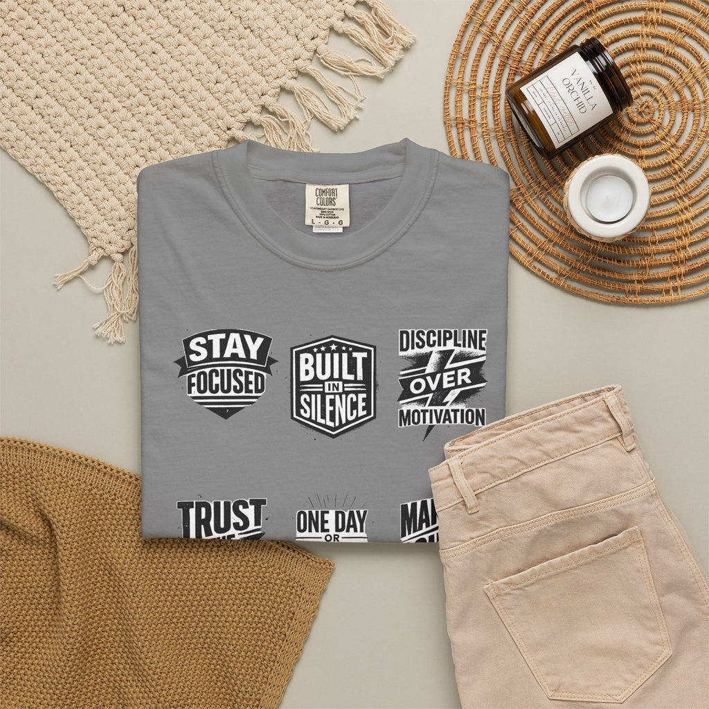 Stay Focused T-Shirt — Motivational Graphic Tee