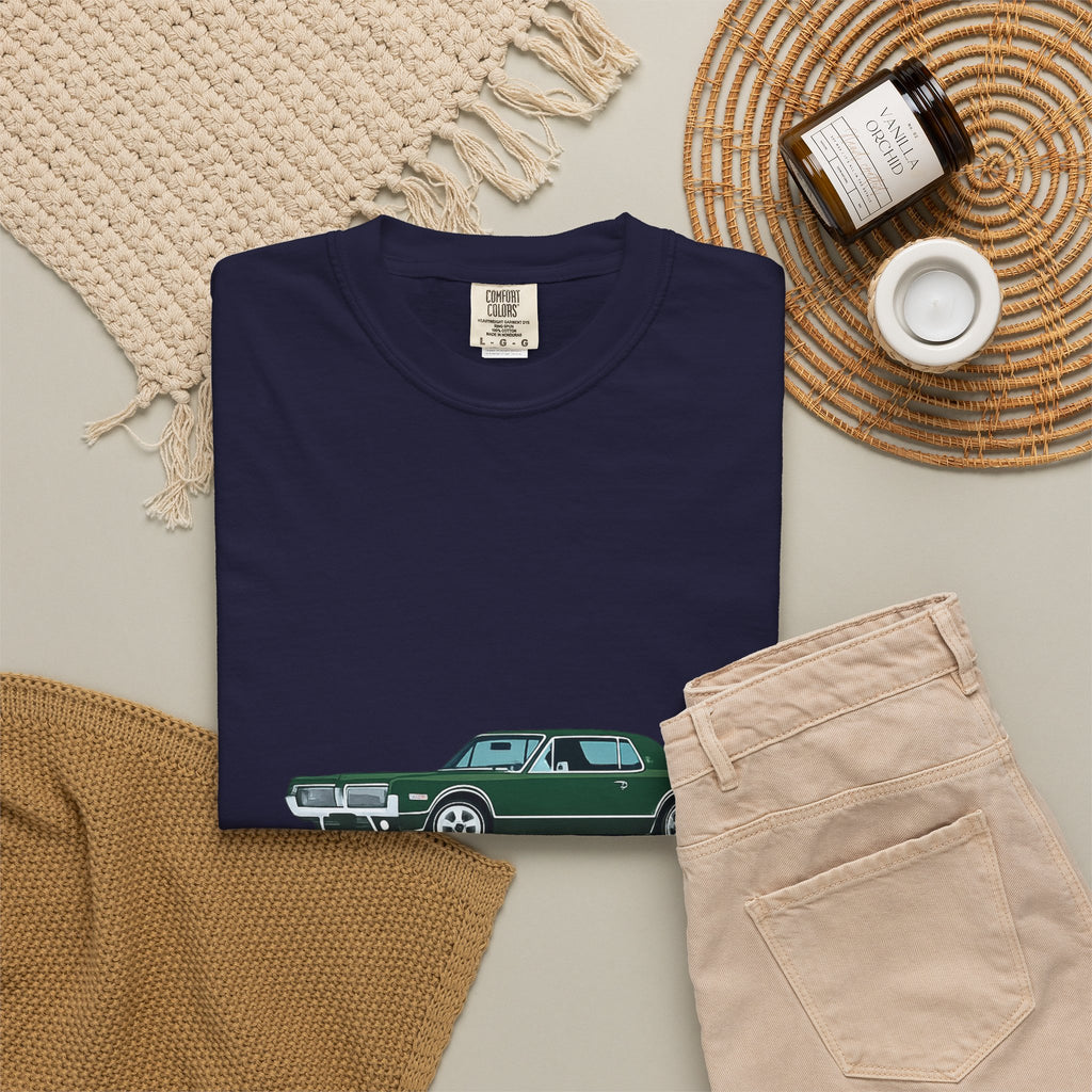 Vintage Green Muscle Car T-Shirt
