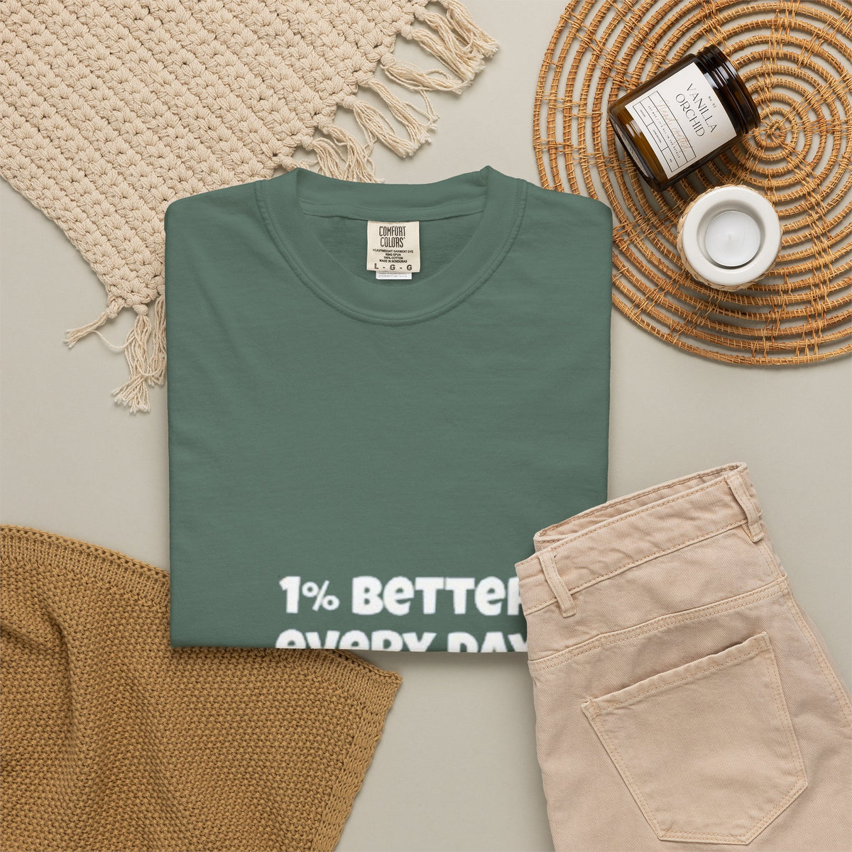 1% Better Every Day T-Shirt — Motivational Daily Progress Tee
