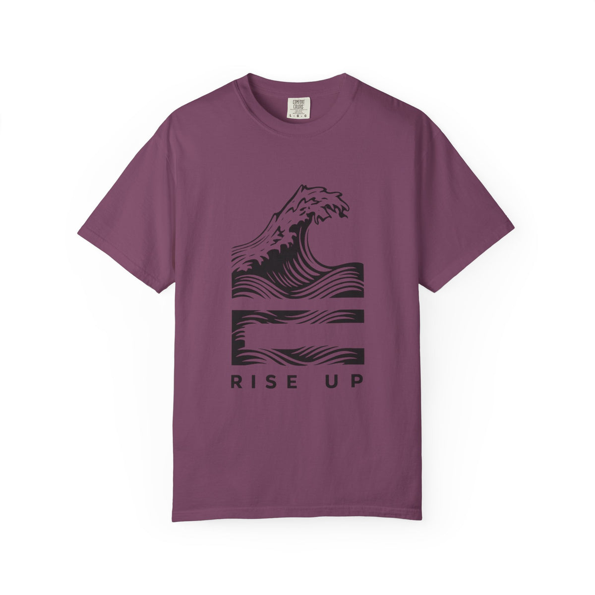 Rise Up Wave T-Shirt — Graphic Ocean Wave Tee