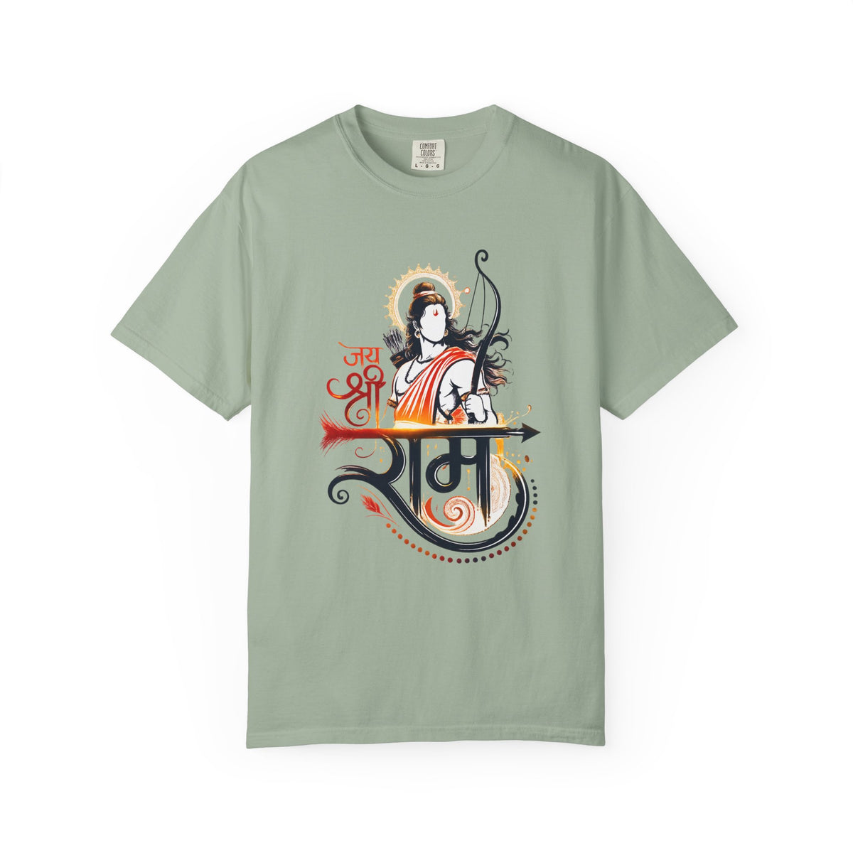 Shri Ram Bow T-Shirt — Jai Shri Ram Devotional Graphic Tee