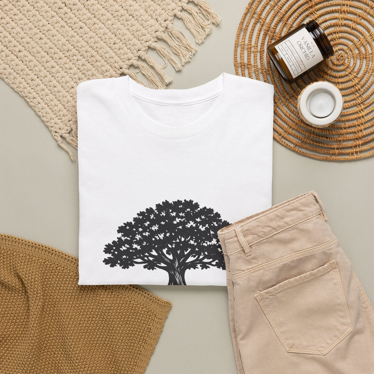 Tree of Growth T-Shirt — "Grow Through What You Go Through" Inspirational Tee