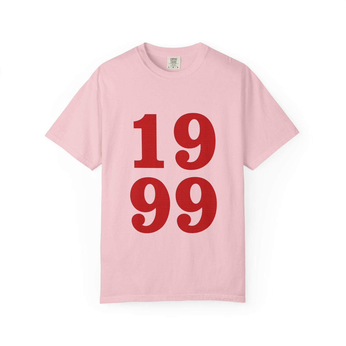 1999 Retro Number T-Shirt — Vintage Birth Year Tee