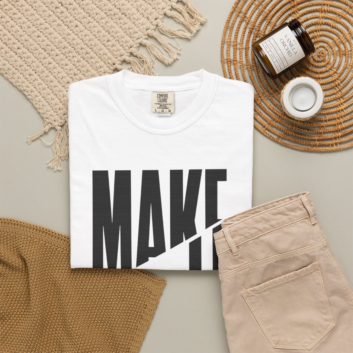 Make It Count T-Shirt — Motivational Graphic Tee