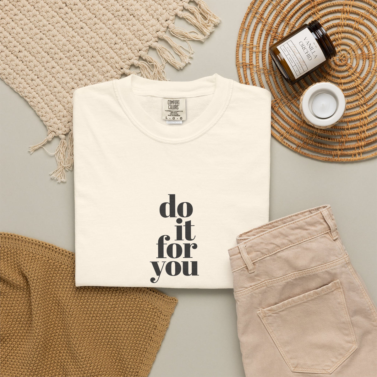 Do It For You Tee — Motivational Minimalist Graphic T-Shirt