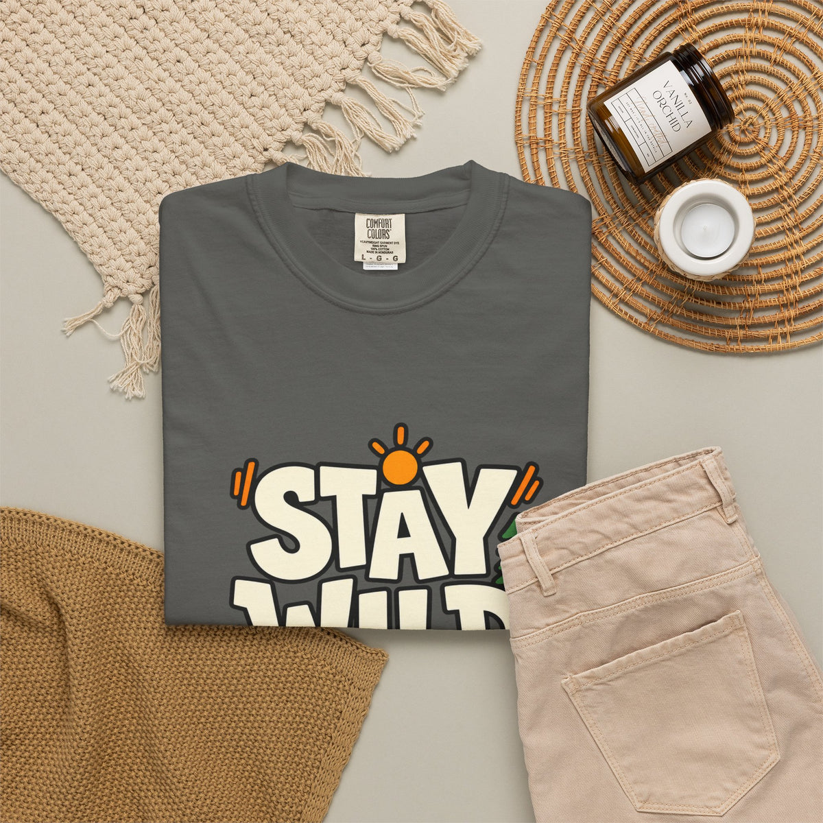 Stay Wild Every Day T-Shirt — Outdoor Adventure Graphic Tee