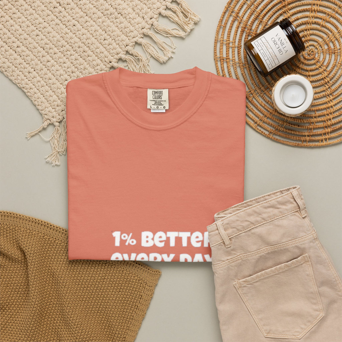 1% Better Every Day T-Shirt — Motivational Daily Progress Tee