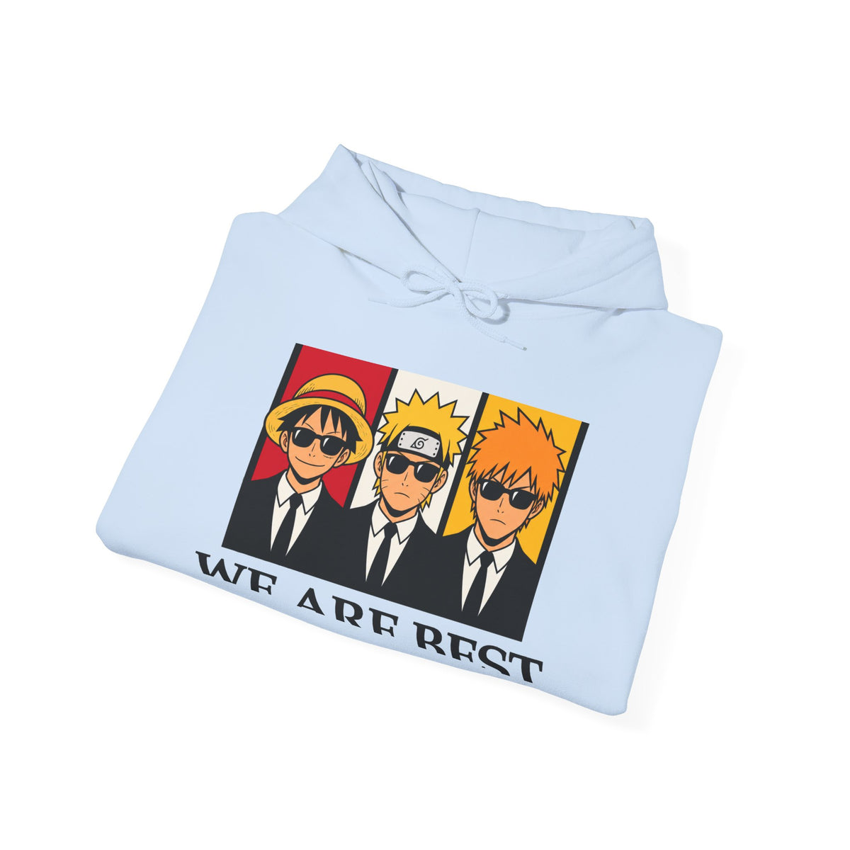 Anime Trio Graphic Hoodie
