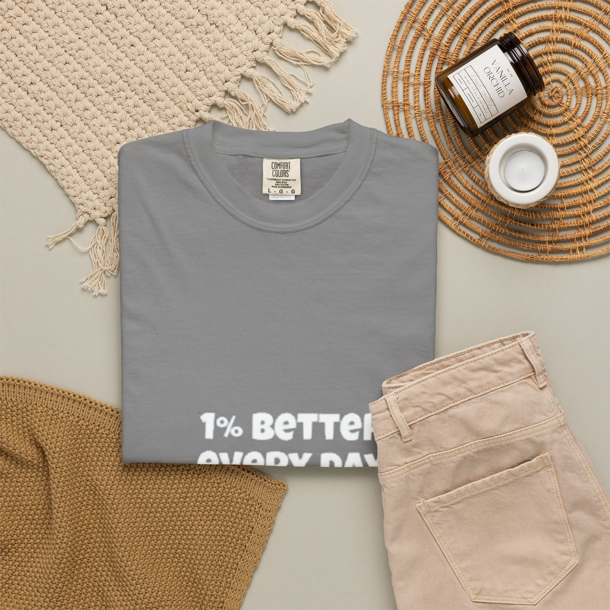 1% Better Every Day T-Shirt — Motivational Daily Progress Tee