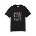 Don't Look Back T-Shirt — Retro Motivational Graphic Tee