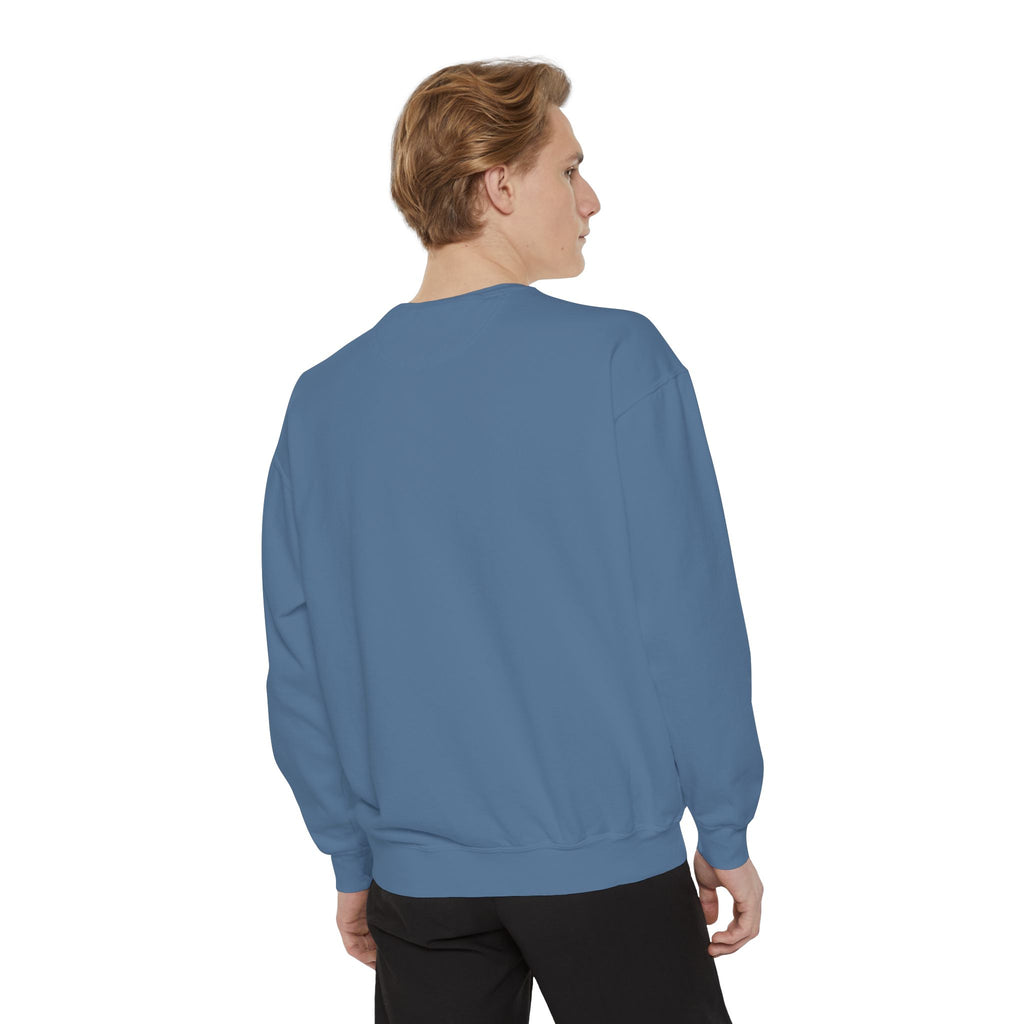 Minimalist Book Logo Sweatshirt — Reading Club Graphic Crewneck