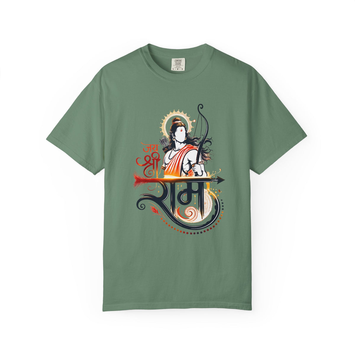 Shri Ram Bow T-Shirt — Jai Shri Ram Devotional Graphic Tee